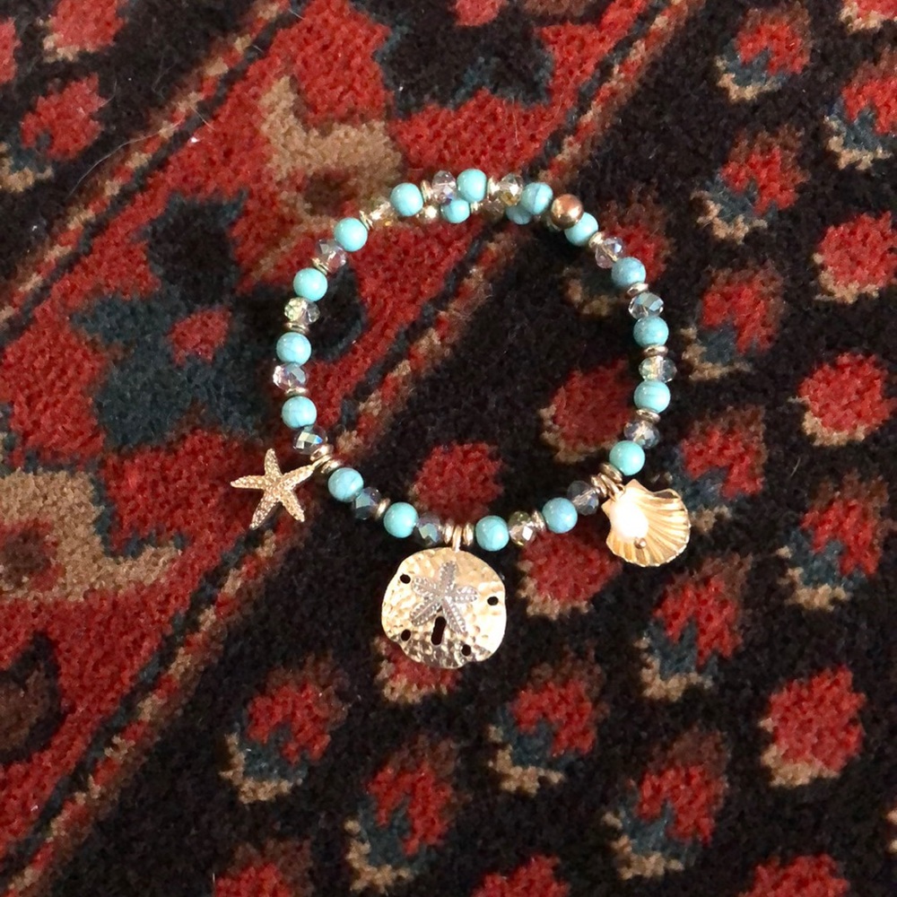 Beach themed bracelet